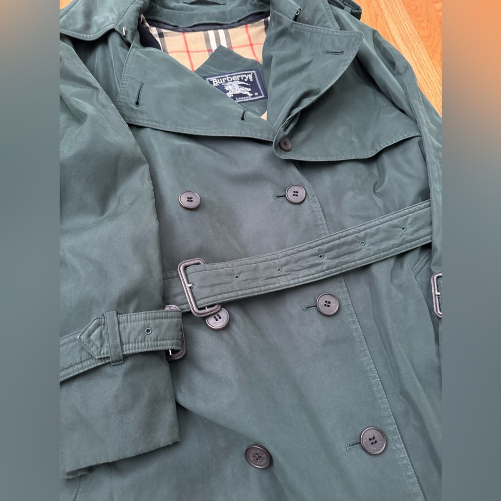 Vintage Burberry Trench Coat size 4 - Picture 5 of 8